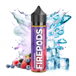 Berries Blueberries Ice - Firepods 60ml Flavor Shot by Eleven Liquids