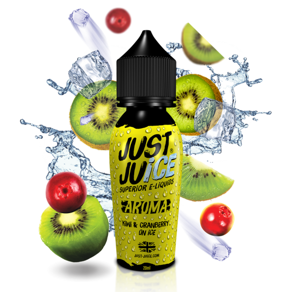 Kiwi Cranberry on Ice 60ml Flavor Shot by Just Juice
