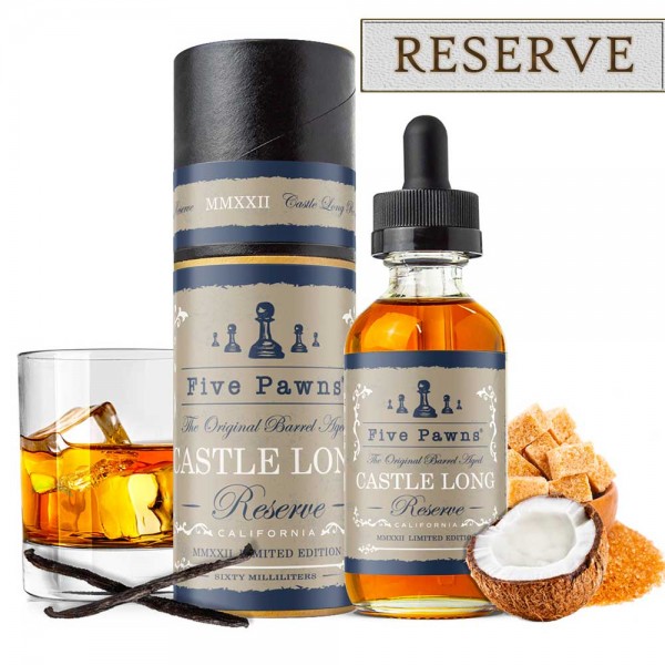 Castle Long RESERVE 30/60ml by Five Pawns