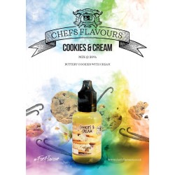 Chefs Flavours Cookies & Cream 30ml 