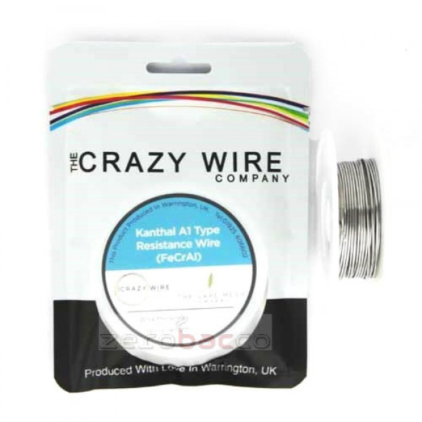 KANTHAL A1 ™ (FeCrAl Alloy) Wire 10meters By Crazy Wire
