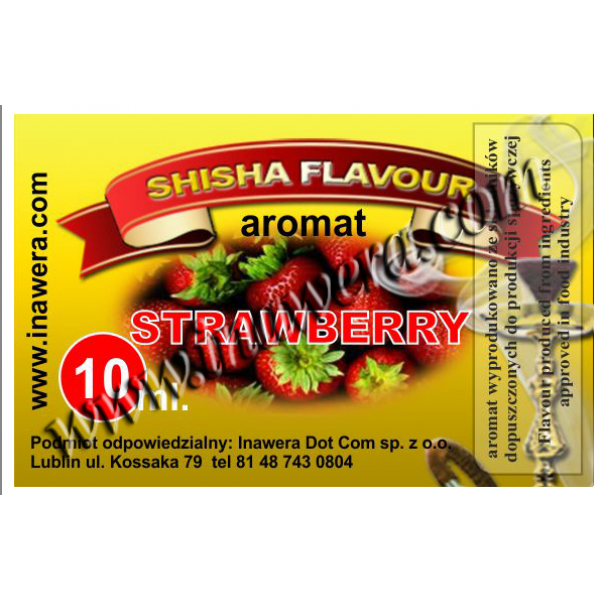 Inawera Shisha Type Strawberry 10ml Flavour